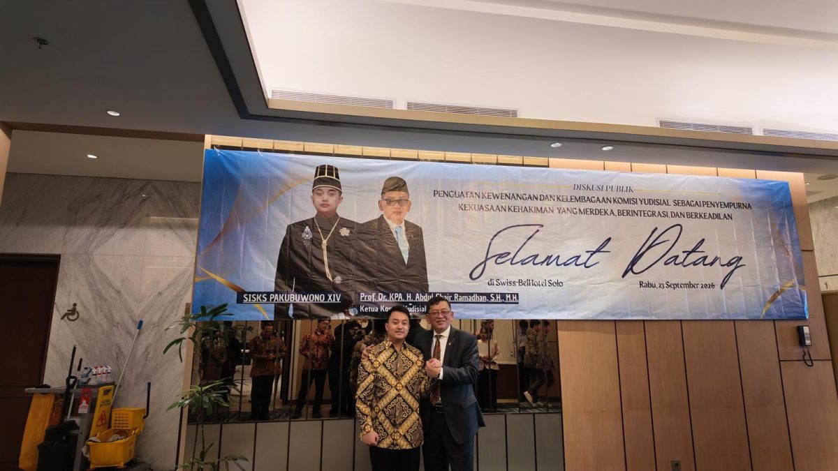 PB XIV Purbaya Dukung Penguatan Etik, KY Bahas Penguatan Kewenangan dan Kelembagaan Peradilan